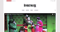 Desktop Screenshot of devioustheatre.com